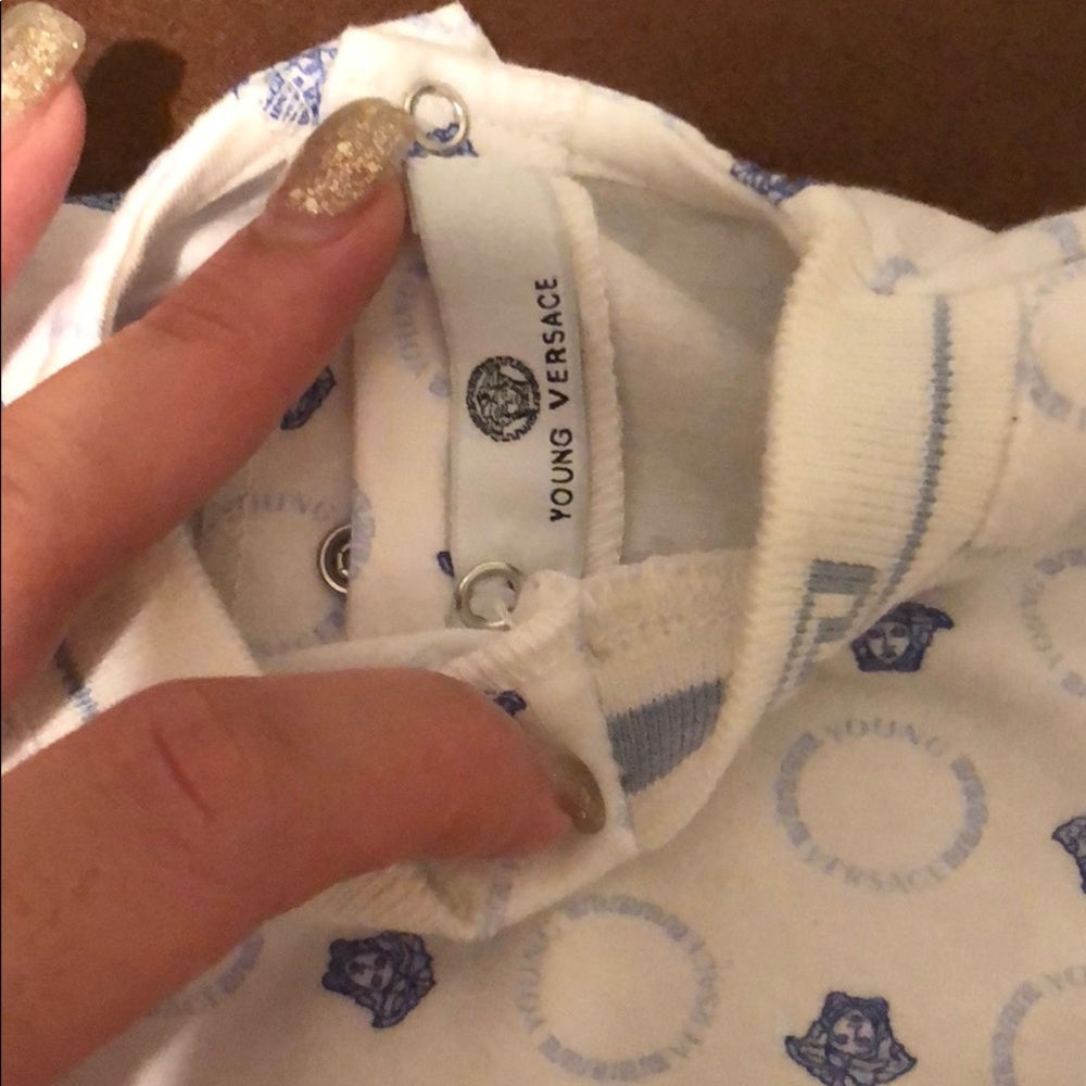 Authentic Infant Versace onesie